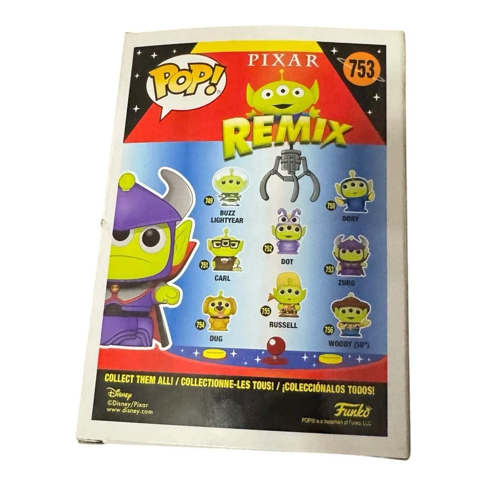 Funko Pop! Zurg 753 Hot Topic Exclusive Toy Story Alien Remix Disney Pixar Vinyl